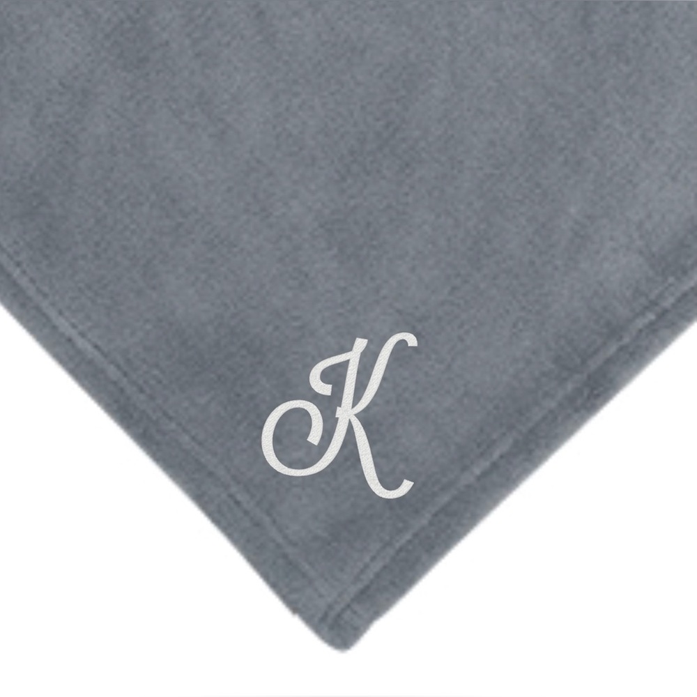 Thirty-One Super Soft Blanket (Dark Grey)